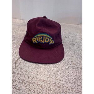 Ripndip friends forever 6 panel strap back wine hat